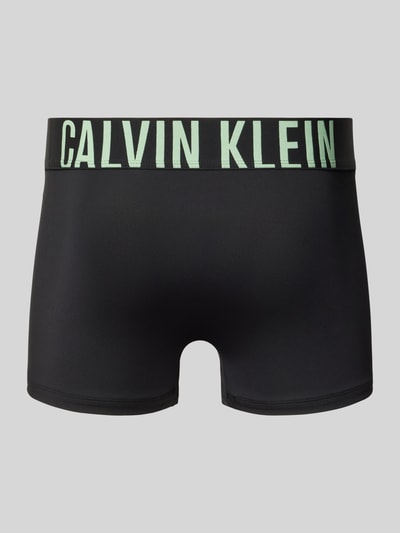 Calvin Klein Underwear Trunks mit elastischem Bund im 3er-Pack Petrol 3
