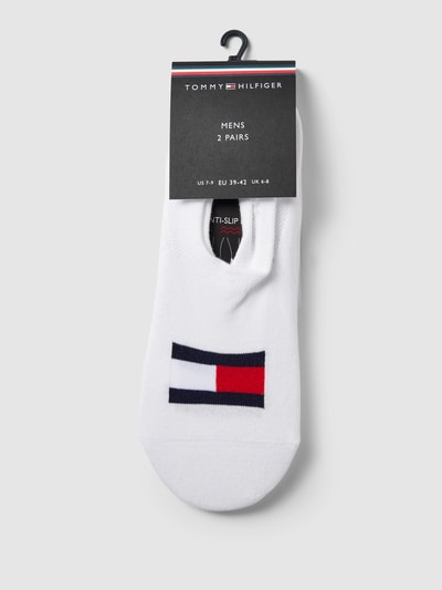 Tommy Hilfiger Sneakersokken met logostitching Wit - 3