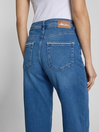 MOS MOSH Jeans met 5-pocketmodel, model 'DARA' Donkerblauw - 3