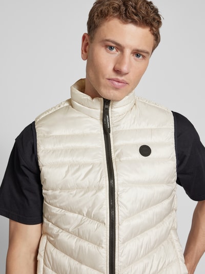 Jack & Jones Bodywarmer met labelbadge, model 'HERO' Beige - 3