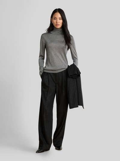 Lauren Ralph Lauren Slim Fit Pullover aus Viskose-Mix Silber 1