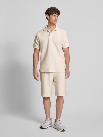 PUMA PERFORMANCE Shorts mit elastischem Bund Offwhite 1