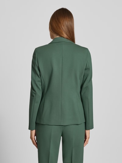 Jake*s Collection Regular Fit Blazer mit Reverskragen und Paspeltaschen Dunkelgruen 5