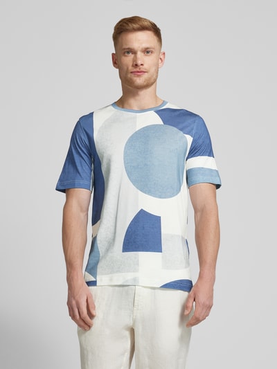Jack & Jones Premium T-shirt z okrągłym dekoltem model ‘BLACARNABY’ Średniobrązowy 4