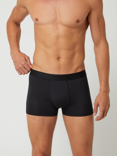 RAGMAN Trunks in unifarbenem Design Black 3