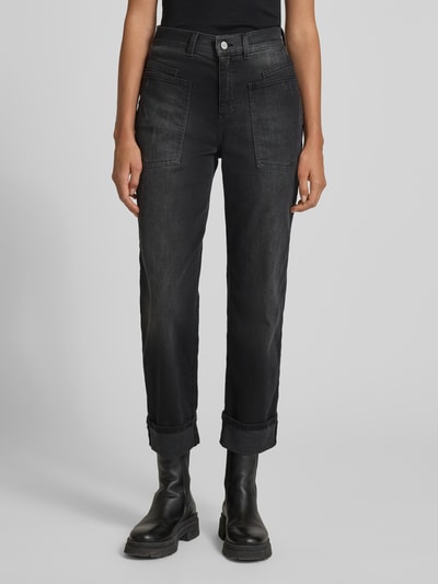 ANGELS Jeans mit Eingrifftaschen Modell 'LIBERTA' Anthrazit 4