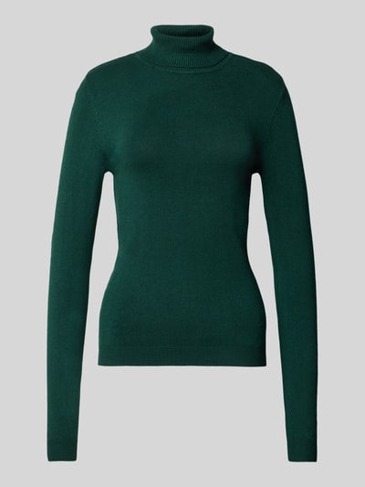 Vero Moda Slim coltrui van viscosemix, model 'GLORY' Flessengroen - 2