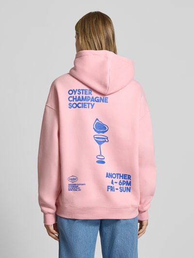 ANOTHER COTTON LAB Oversized Hoodie mit Kapuze Rosa 5