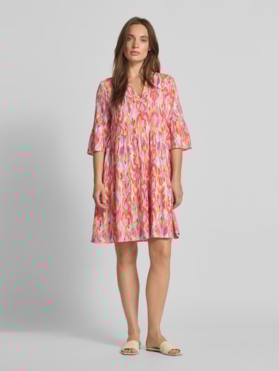 Christian Berg Woman Selection Tunikakleid im Stufen-Look Pink 1
