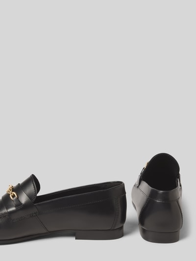 Tommy Hilfiger Loafer aus echtem Rindsleder BLACK 2