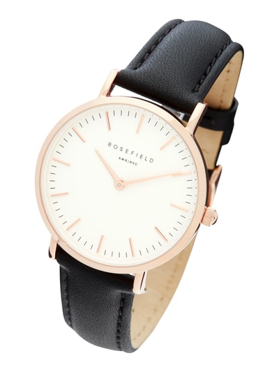 Rosefield Uhr mit Lederarmband Rose 3