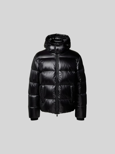 Moose Knuckles Steppjacke mit Kapuze Black 1