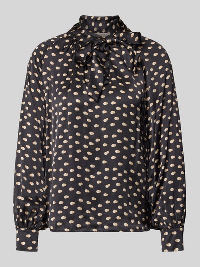 Rinascimento Blouse met strikdetail Zwart - 2