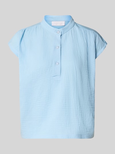 Rich & Royal Regular fit blousetop met knoopsluiting Lichtblauw - 2