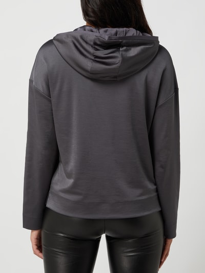 s.Oliver BLACK LABEL Hoodie aus Viskosemischung  Anthrazit 5