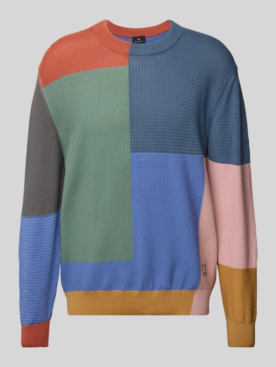 PAUL SMITH Strickpullover mit gerippten Abschlüssen Multi Stylebop 2