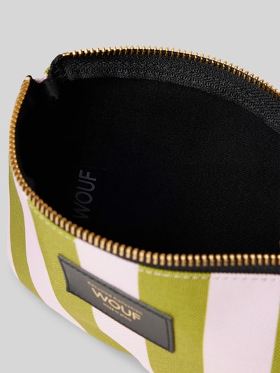 WOUF Kosmetiktasche mit Label-Patch Modell 'Cabana' Oliv 3