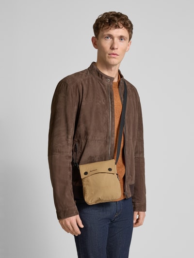 Barbour Crossbody Bag aus reiner Baumwolle Modell 'TRANSPORT' Khaki 1