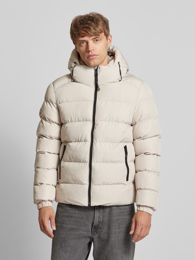 Superdry Gewatteerd jack met ritszakken Offwhite - 4