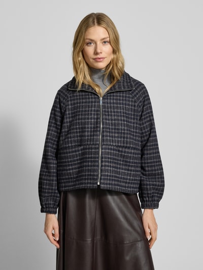 LOLLYS LAUNDRY Jacke mit Stehkragen Modell 'Mae' Marine 4