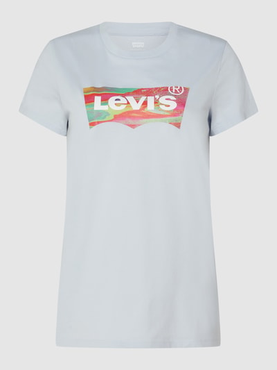 Levi's® T-Shirt mit Logo Hellblau 1