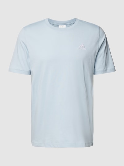 ADIDAS SPORTSWEAR T-shirt z wyhaftowanym logo Jasnoniebieski 2