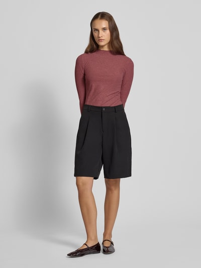 Only Slim Fit Langarmshirt mit Viskose-Anteil Modell 'LEMMA' Altrosa 1