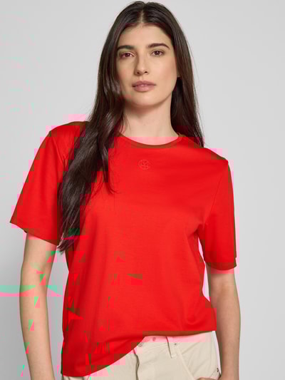MSCH Copenhagen T-Shirt mit Logo-Print Modell 'Melea' Rot 3