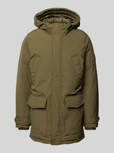 Tommy Hilfiger Parka met capuchon, model 'ROCKIE' Olijfgroen - 2