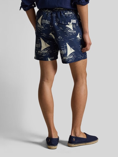 Polo Ralph Lauren Underwear Szorty kąpielowe z haftowanym logo Granatowy 5