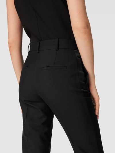 Mango Bundfaltenhose mit Gesäßtaschen Modell 'jordan' Black 3