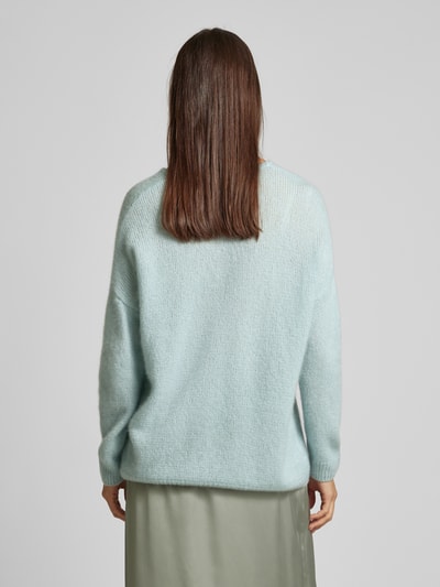 Vero Moda Kaschmirpullover mit V-Ausschnitt Eisblau 5