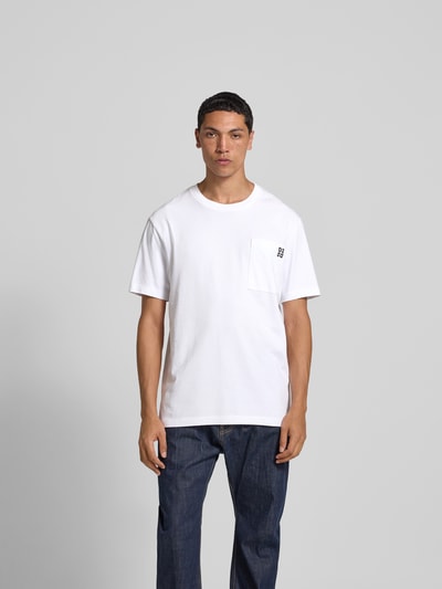 Dsquared2 Regular Fit T-Shirt mit Brusttasche Weiss 4
