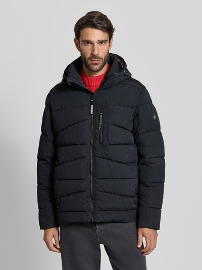 camel active Kurtka pikowana z kapturem Antracytowy 4