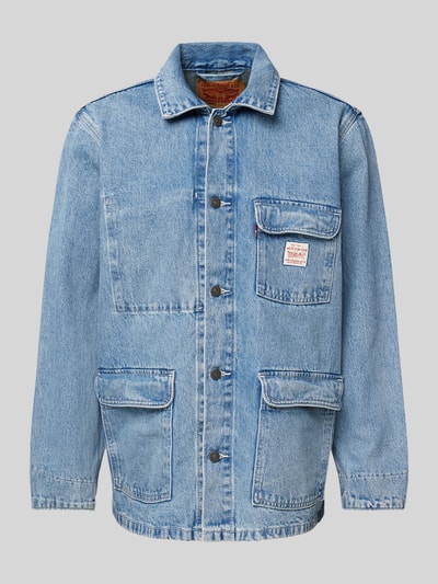 Levi's® Jeansjacke mit Brusttaschen Modell 'BROADWAY' Hellblau 2