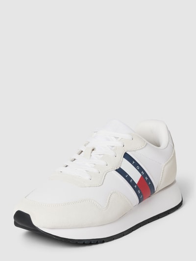 Tommy Jeans Sneaker mit Label-Detail Weiss 1