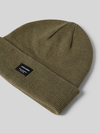 Jack & Jones Beanie met labeldetail Kaki - 2