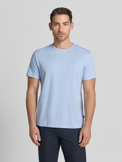 JOOP! COLLECTION T-Shirt mit Logo-Stitching Modell 'Priamo' Hellblau 4