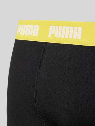 Puma Trunks mit Label-Detail im 3er-Pack Black 2