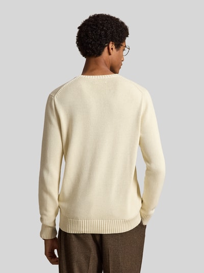 Polo Ralph Lauren Relaxed Fit Pullover aus reiner Baumwolle Offwhite 5
