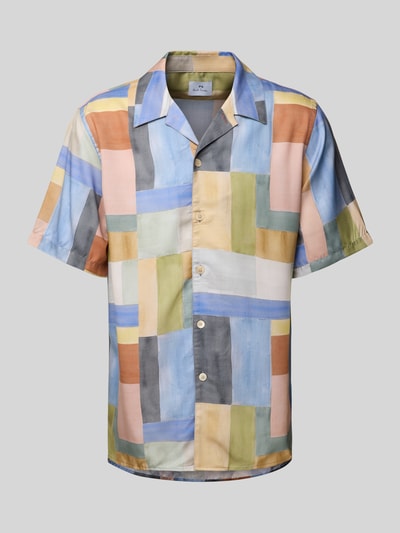 PAUL SMITH Freizeithemd mit Knopfleiste Multi Stylebop 2