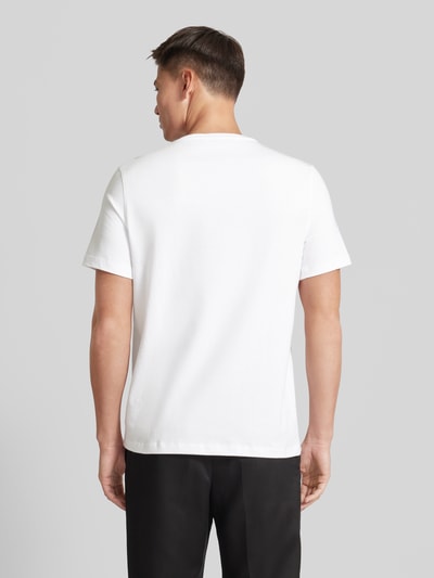 Michael Kors T-Shirt mit Label-Print Modell 'EMPIRE FLAGSHIP' Weiss 5