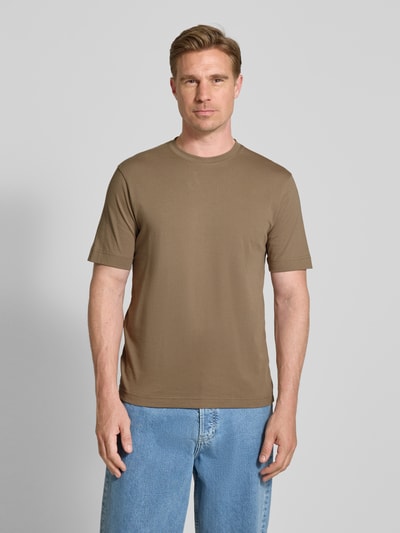 Drykorn T-Shirt mit Rundhalsausschnitt Modell 'RAPHAEL 10' Sand 4