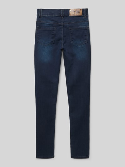 Blue Effect Slim fit jeans in 5-pocketmodel Blauw - 3