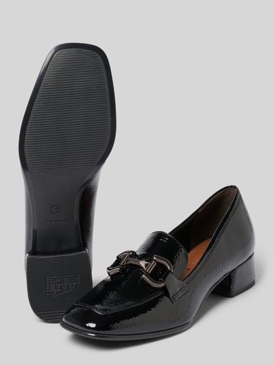 Tamaris Slipper in laklook Zwart - 4
