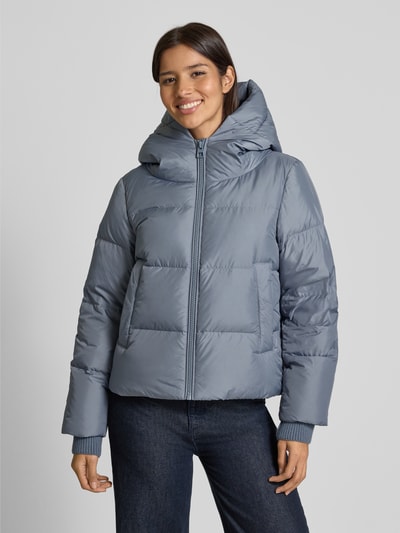 Marc O'Polo Regular Fit Daunenjacke mit Kapuze Rauchblau 4