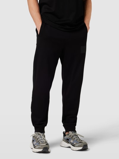 ARMANI EXCHANGE Sweatpants mit Label-Patch Black 4