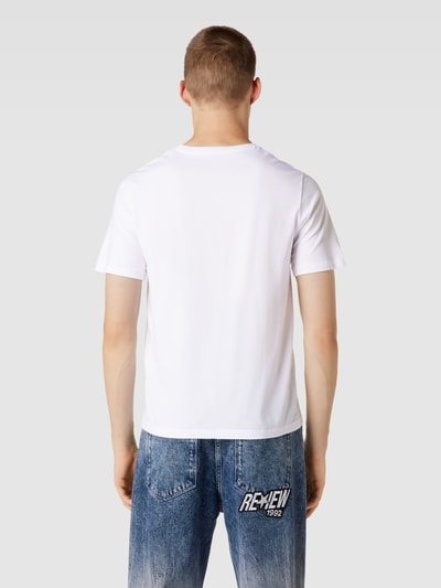 Jack & Jones T-Shirt mit Label-Print Modell 'CORP' Weiss 5