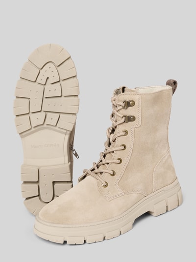 Marc O'Polo Veterlaarzen met ritssluiting, model 'JOSY' Taupe - 4