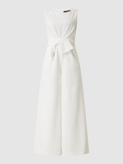 Vera Mont Jumpsuit met boothals Offwhite - 2